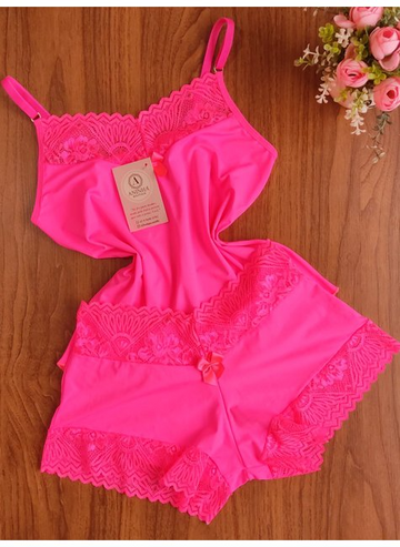 KIT Baby Doll Color - Rosa Neon