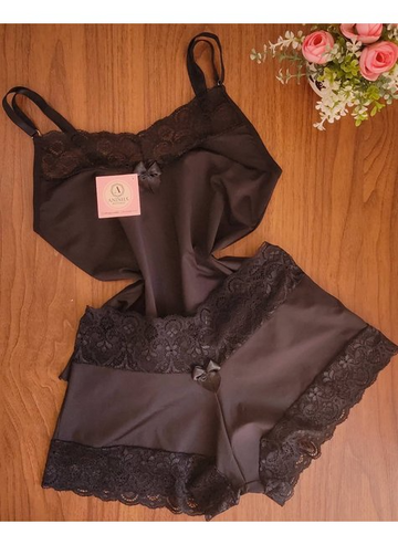 Baby Doll Color - Preto