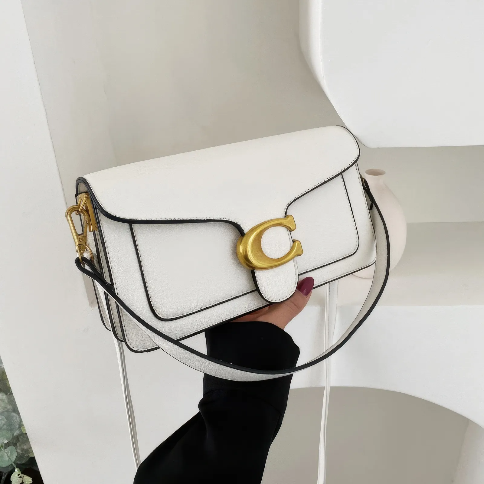 Bolsa Tabby Shoulder 26 Coach – Branco