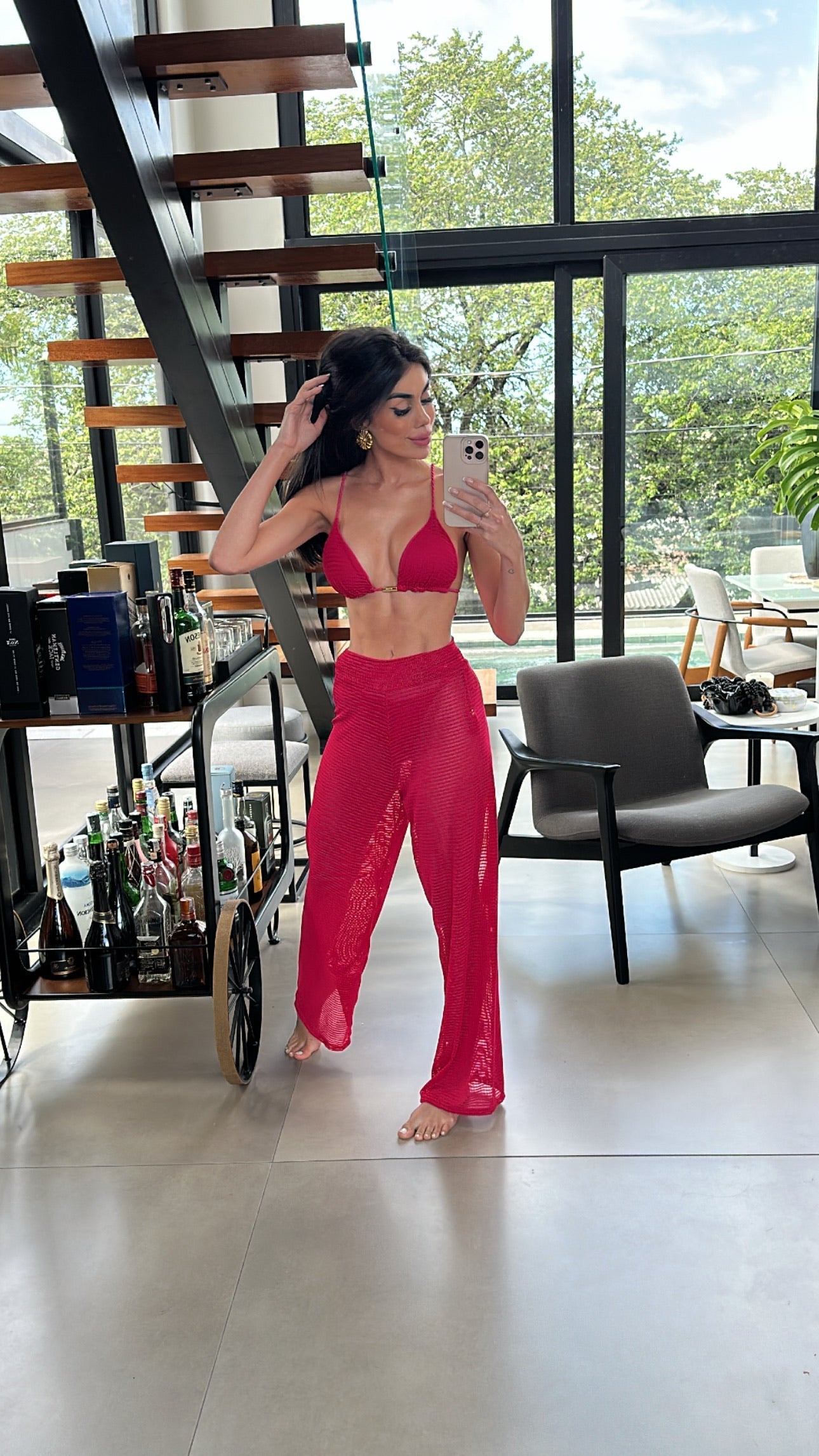 Calça Chantilly Magenta