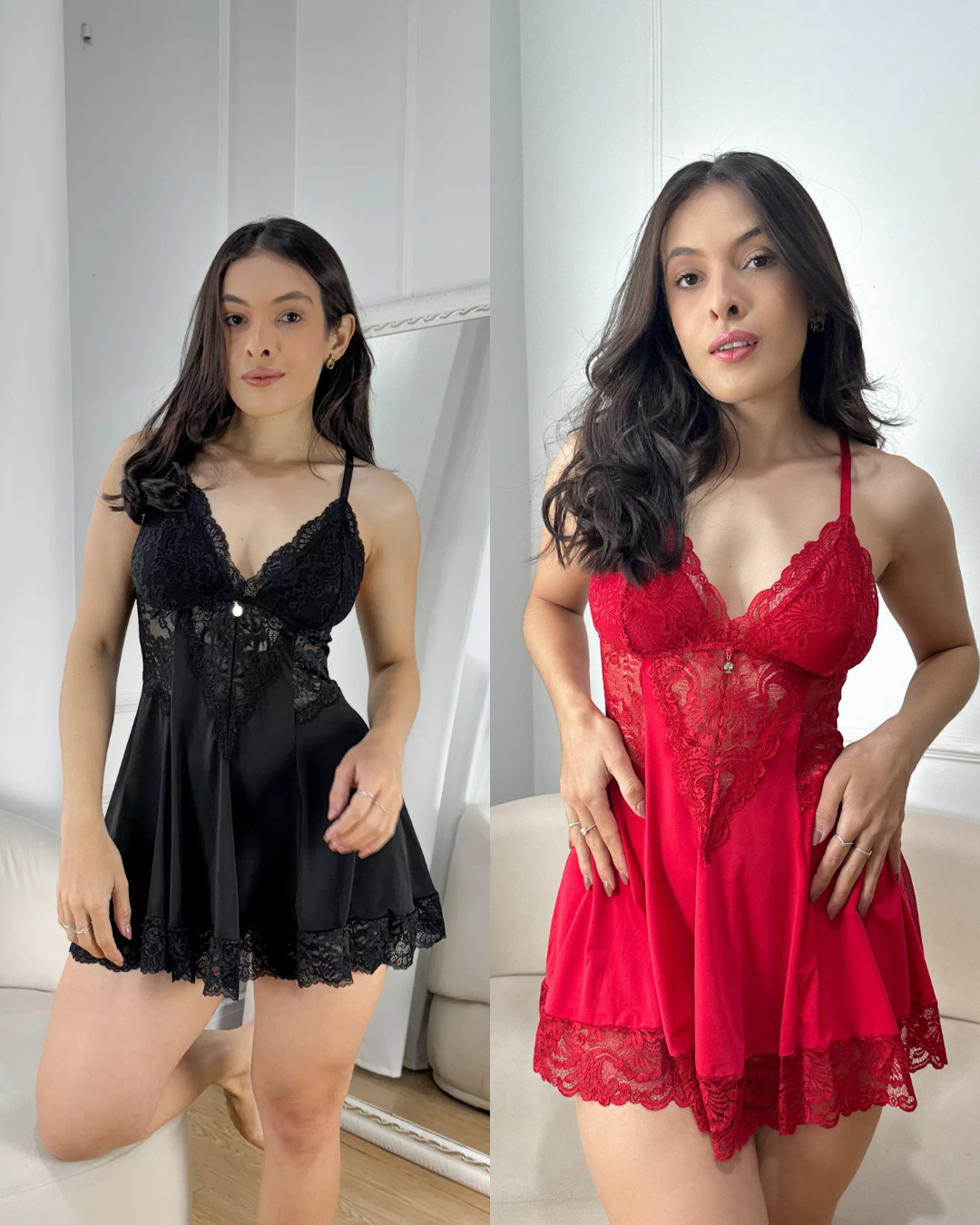 Kit Camisola Jenner: Leve 2 por R$99,90 + Calcinha Fio Duplo de Brinde