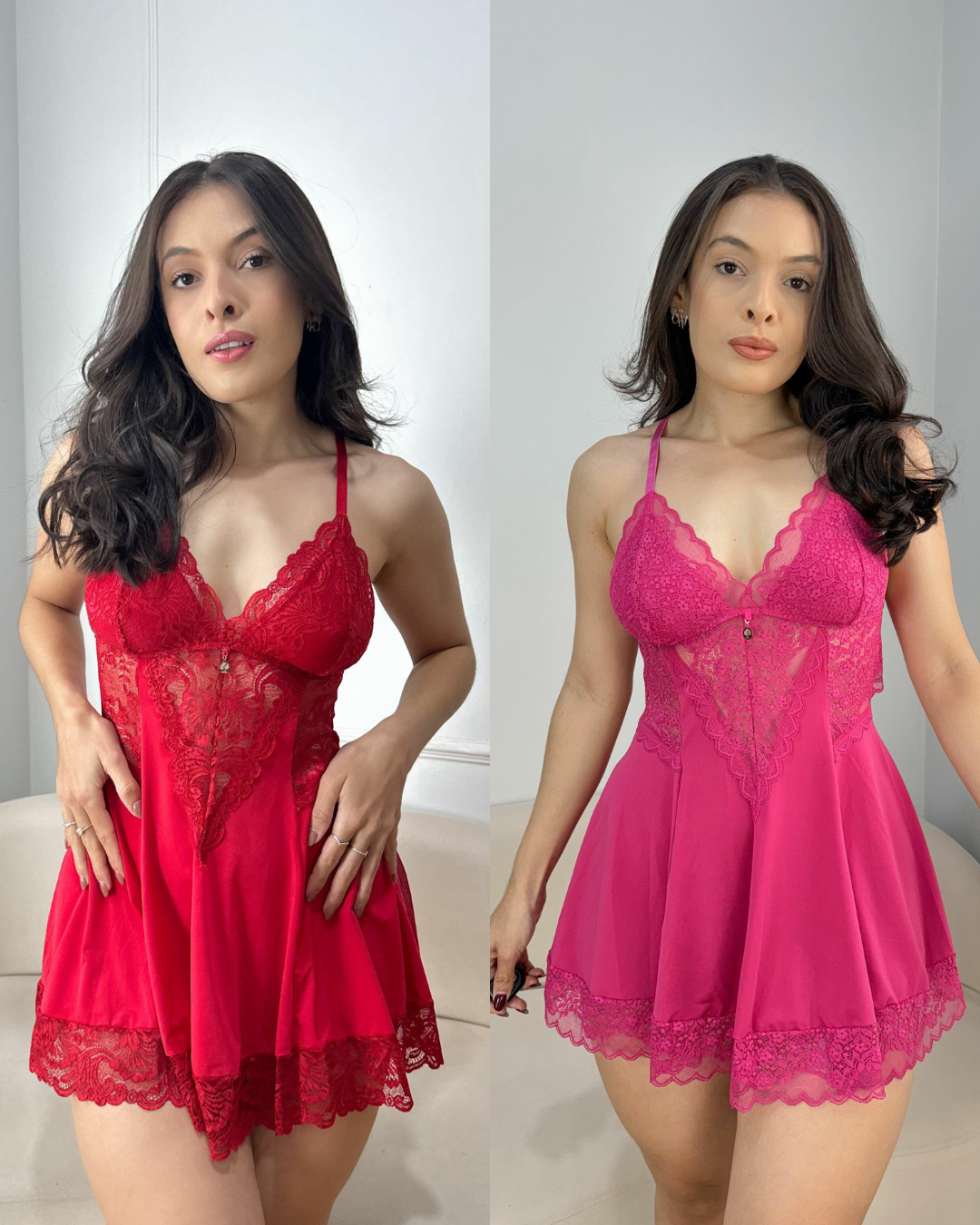 Kit Camisola Jenner: Leve 2 por R$99,90 + Calcinha Fio Duplo de Brinde