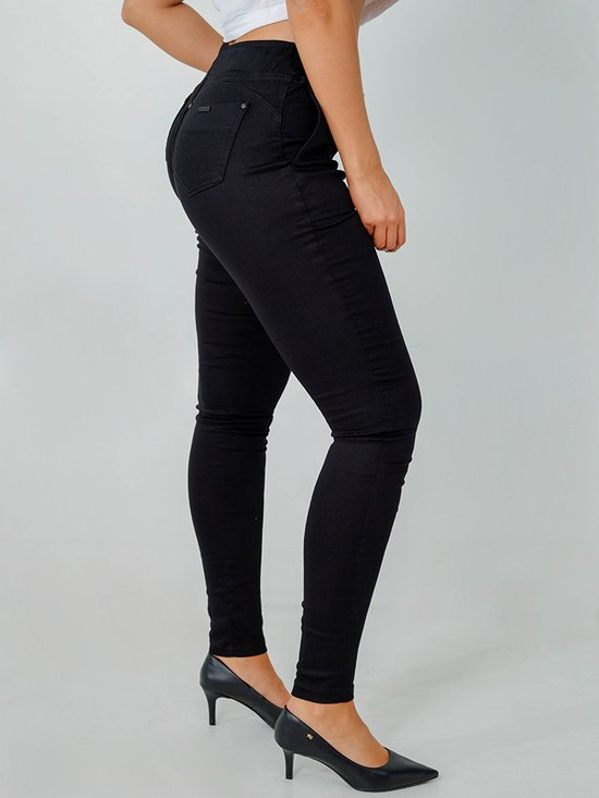 Calça Feminina Sarja Jogging Cós Elástico (Não Desbota)